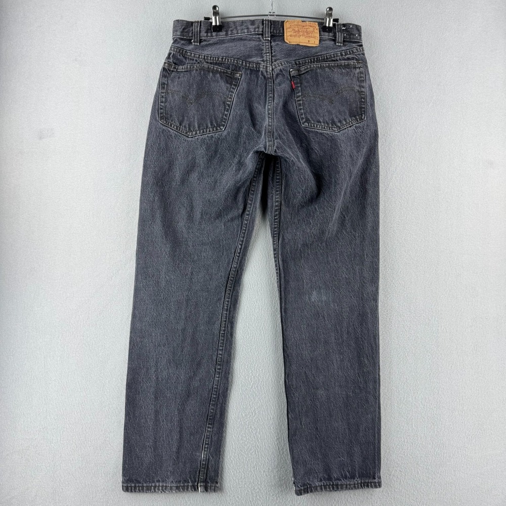 Vintage Levis 501 Jeans Mens‎ Fits 32x29 Black 501 Button Fly 80s Made in USA